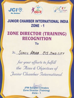 Zone Director Training